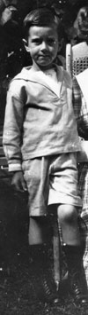 George Adamson in New York City
(probably W66th Street, Manhattan)
c. 1919