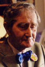 George Adamson on his 90th birthday, 2003